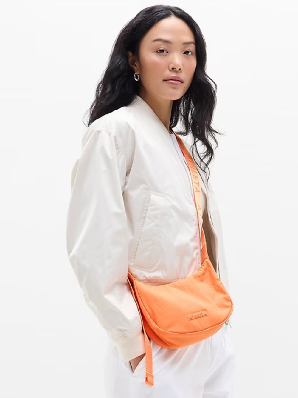 Athleta All About Mini Crescent Bag NWT